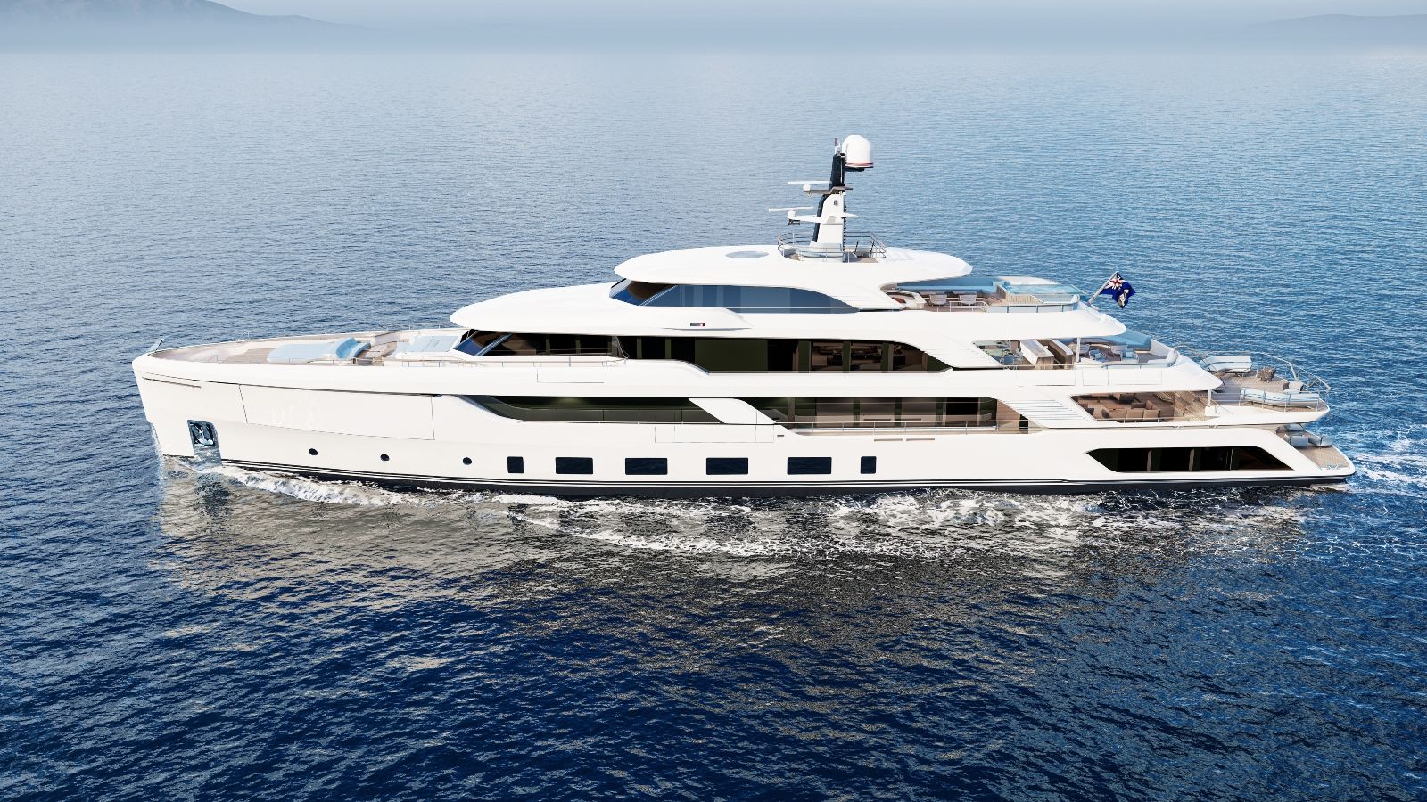 Alia Yachts lays keel on 60m Vripack yacht project